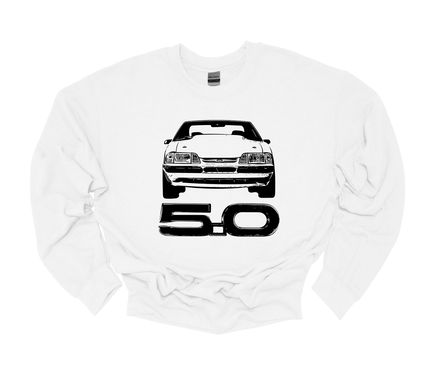 mustang 5.0 crewneck sweater (unisex)