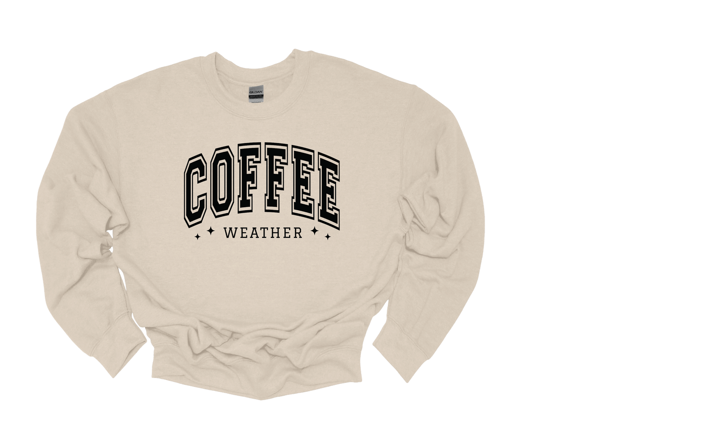 COFFEE WEATHER CREW NECK SWEATER