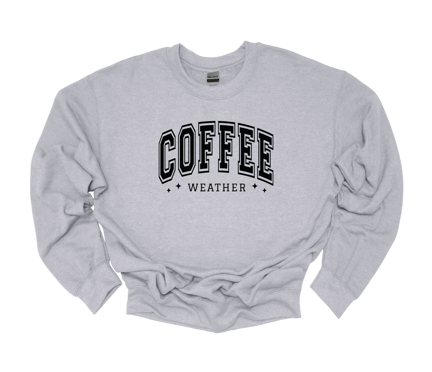 COFFEE WEATHER CREW NECK SWEATER