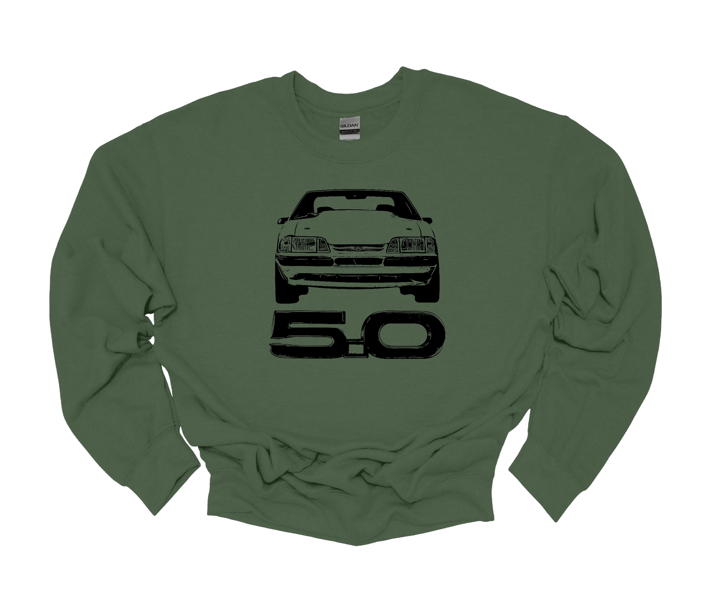 mustang 5.0 crewneck sweater (unisex)