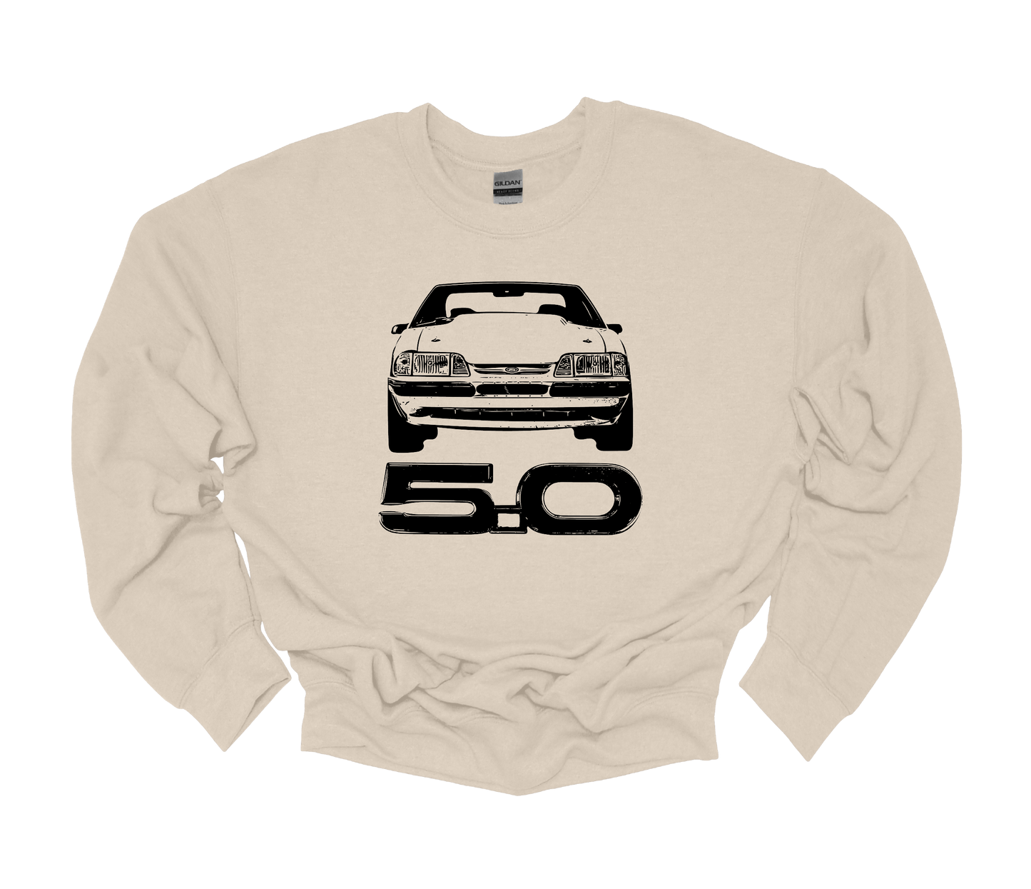 mustang 5.0 crewneck sweater (unisex)