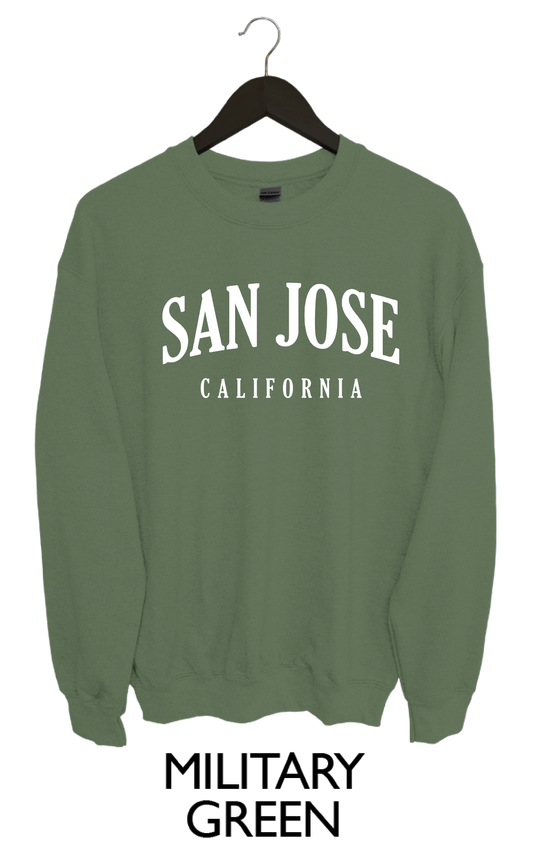 san jose california sweater